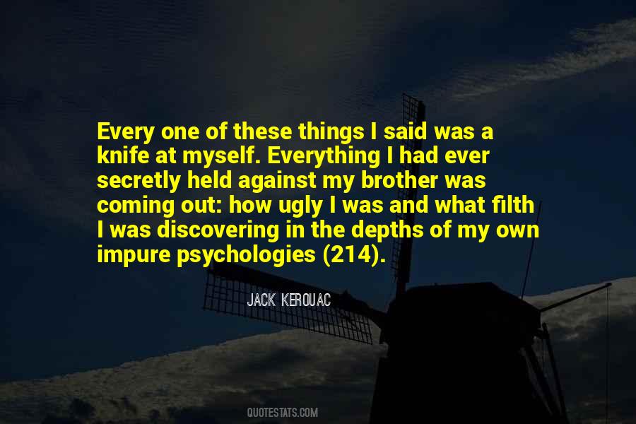 Quotes About Ugly Things #195188