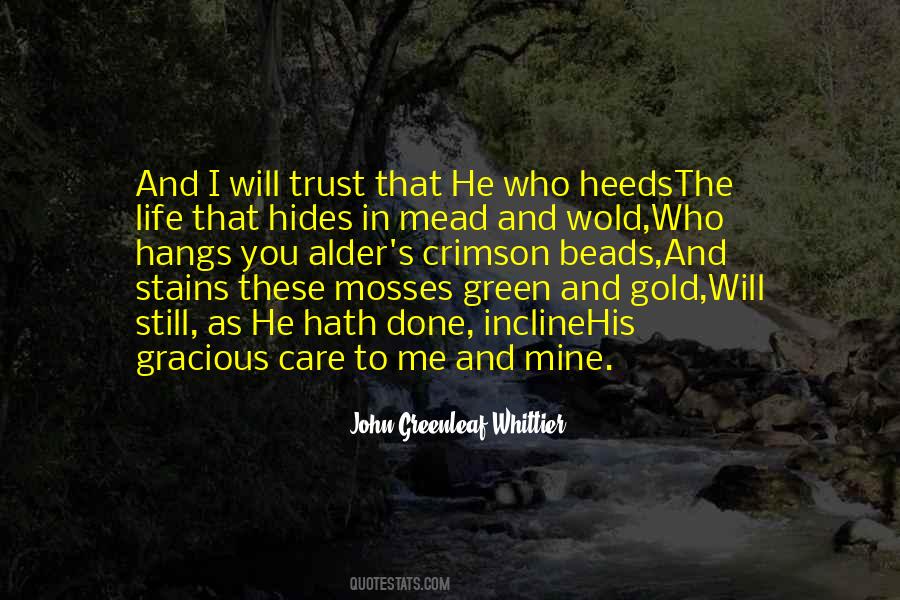 Green And Gold Sayings #810024