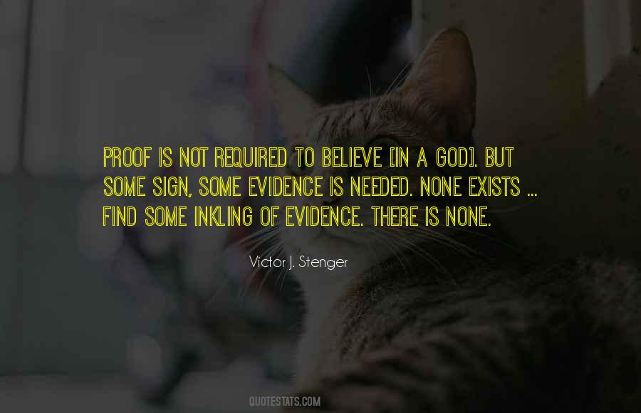 Quotes About Evidence #1670138