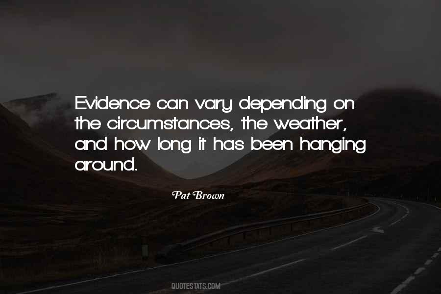 Quotes About Evidence #1736907