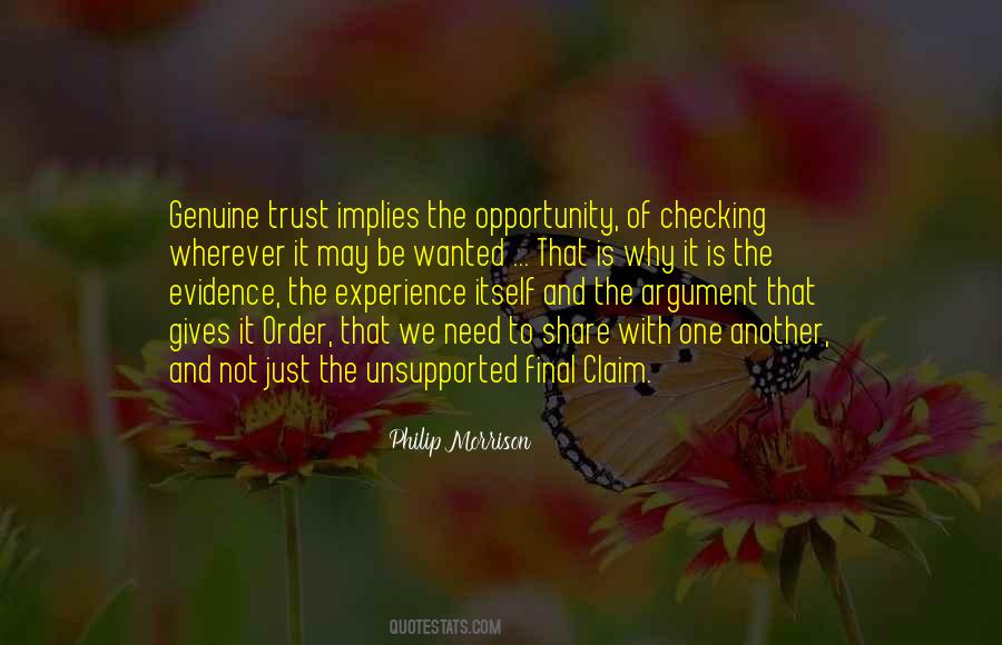 Quotes About Evidence #1751622