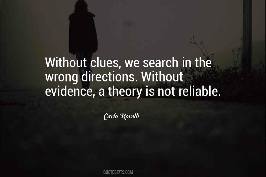 Quotes About Evidence #1752613