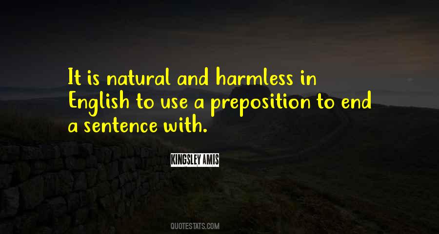 Harmless As Sayings #237669