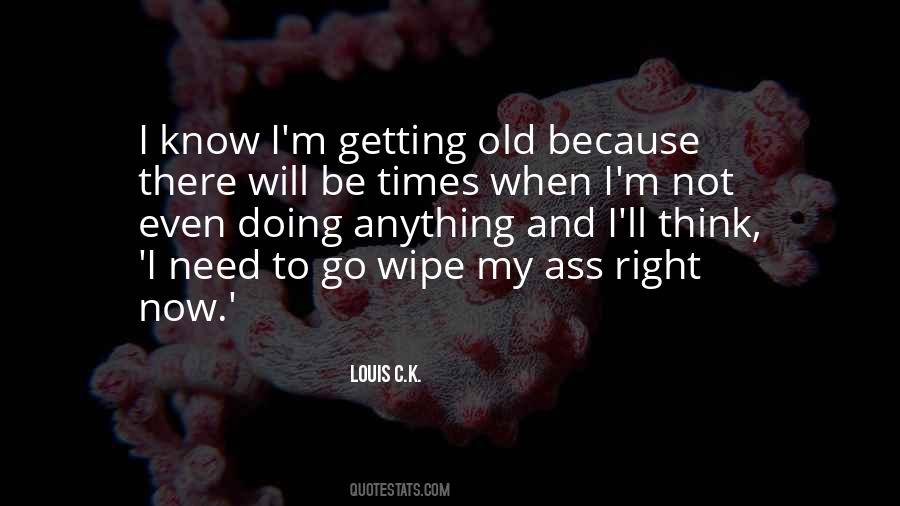 Quotes About Getting Old #1012940