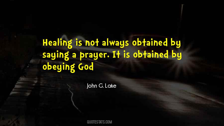 Healing Prayer Sayings #201261