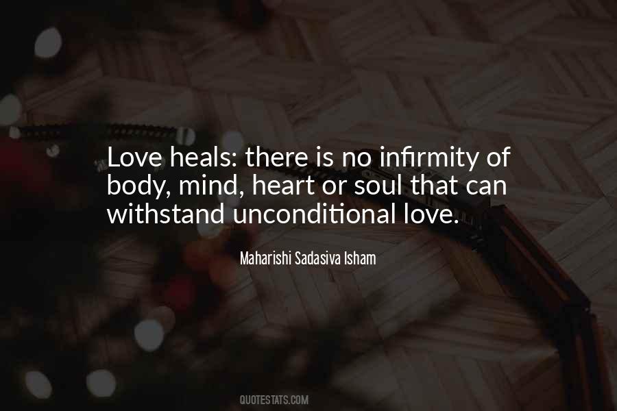 Love Heals Sayings #150218