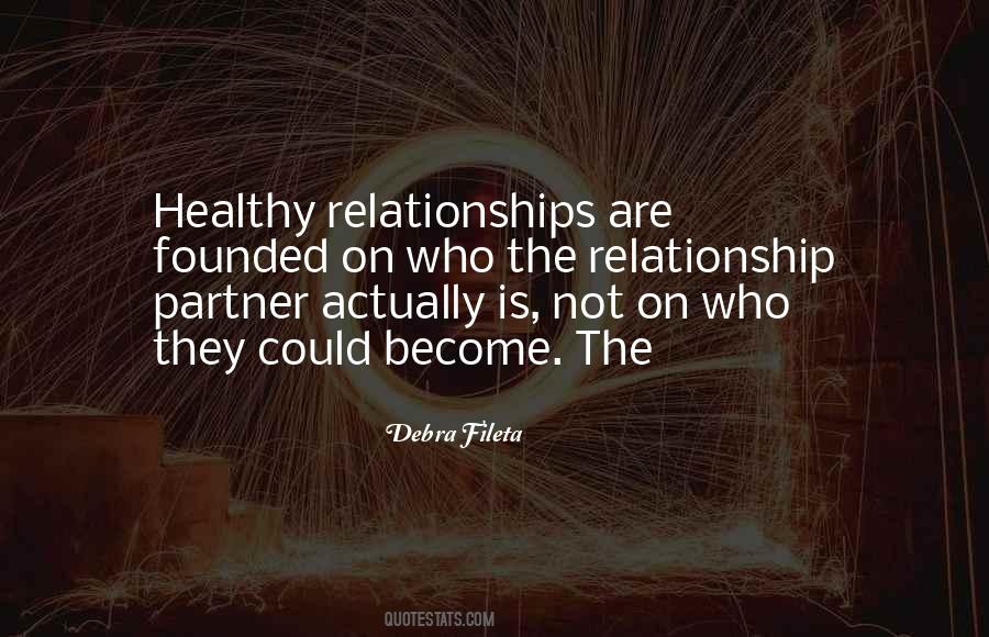 Healthy Relationship Sayings #205932