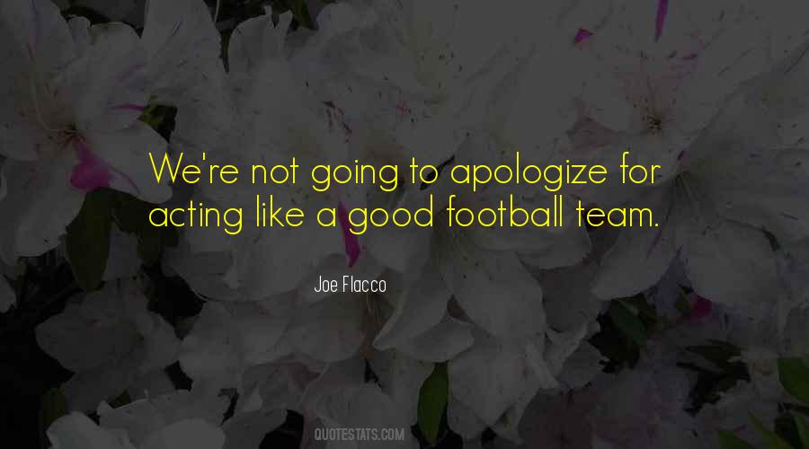 Quotes About Football Team #1159820
