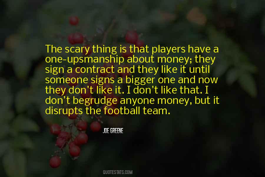 Quotes About Football Team #1388360