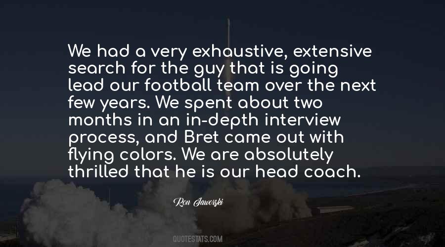 Quotes About Football Team #610959