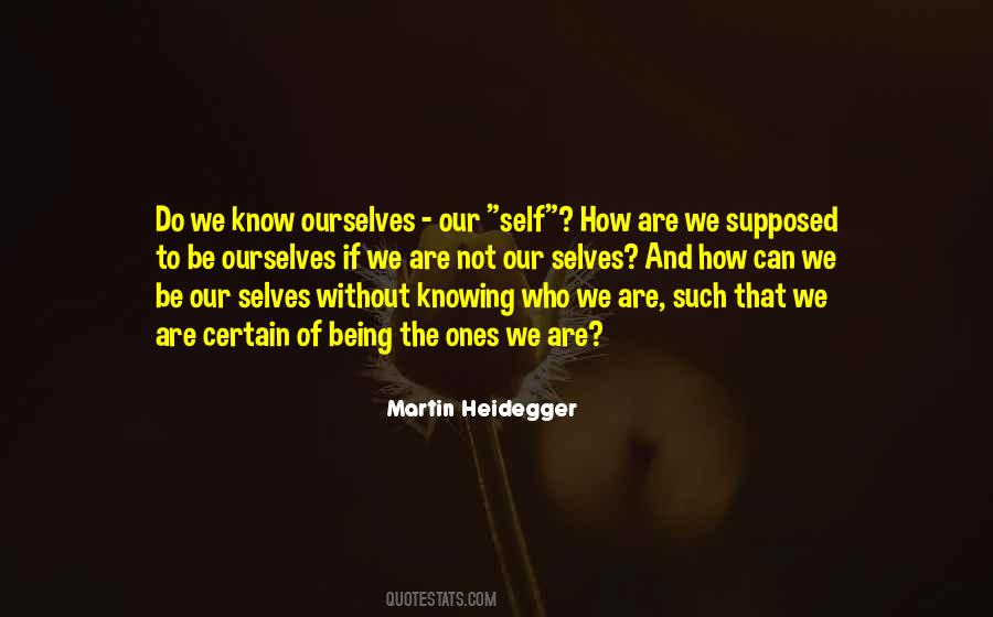 Martin Heidegger Sayings #1207828