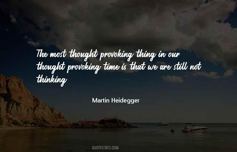 Martin Heidegger Sayings #190371
