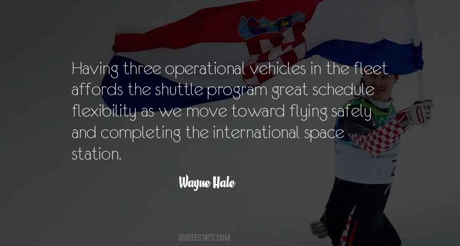 Quotes About Shuttle Program #1051514