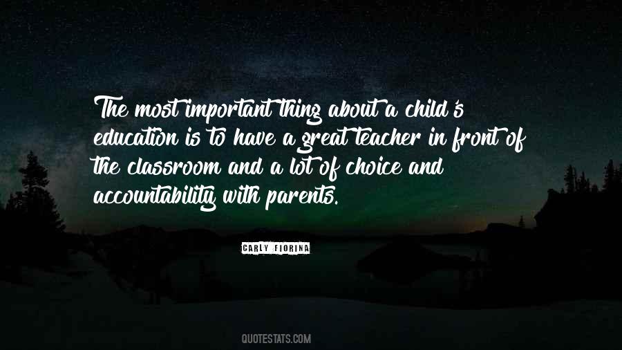 Quotes About Parents Education #162817