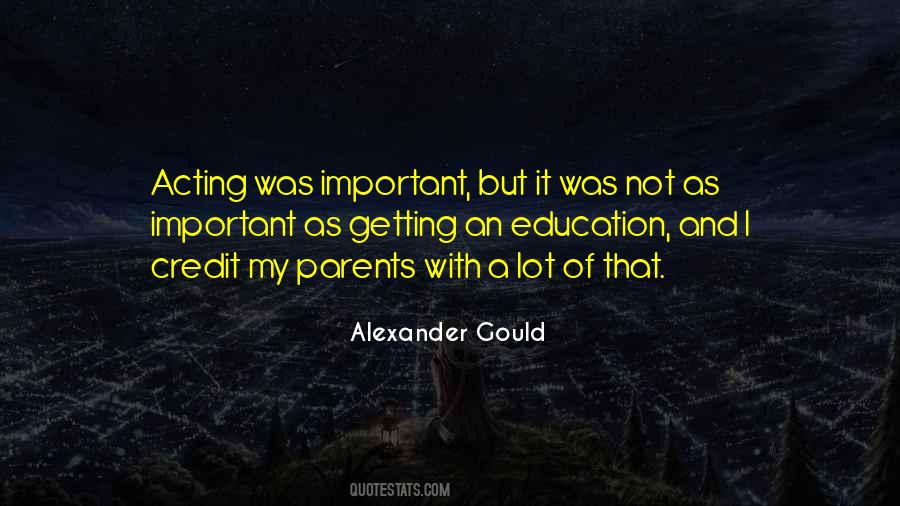 Quotes About Parents Education #27872