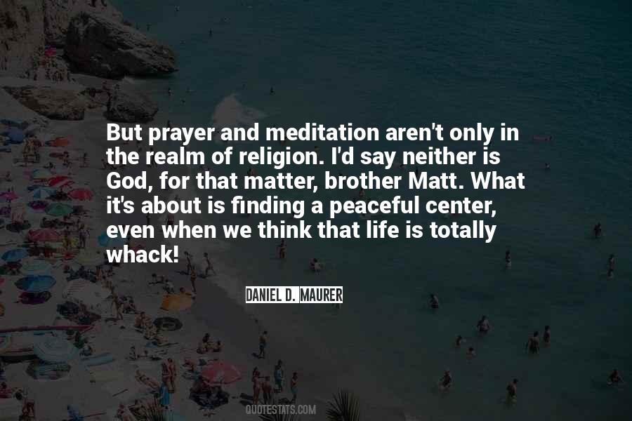 Quotes About Finding Peace With God #791280