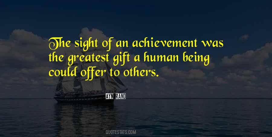 Quotes About An Achievement #457720