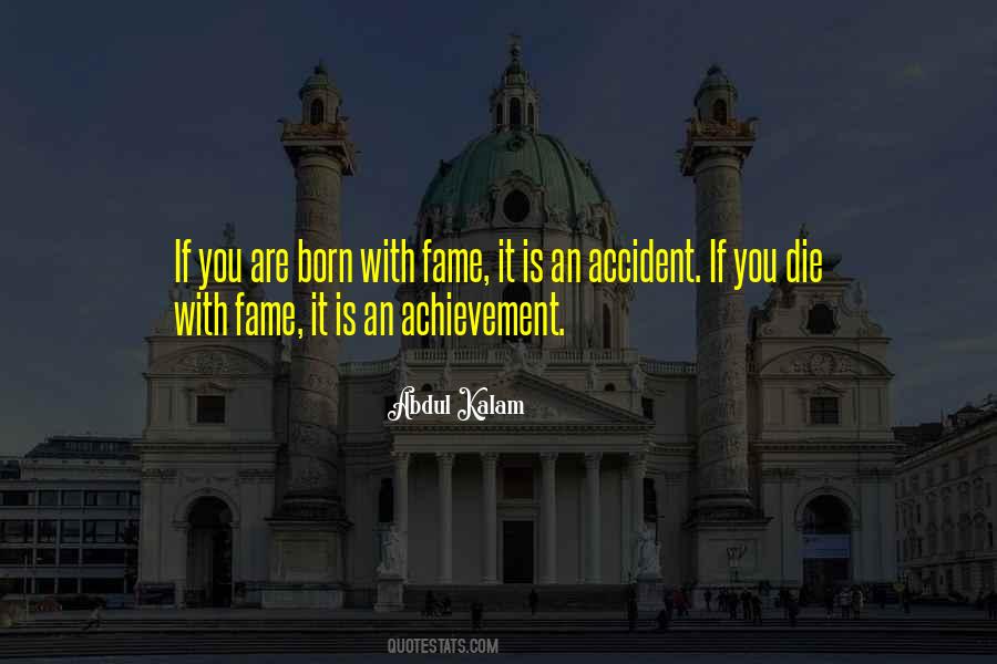 Quotes About An Achievement #588394