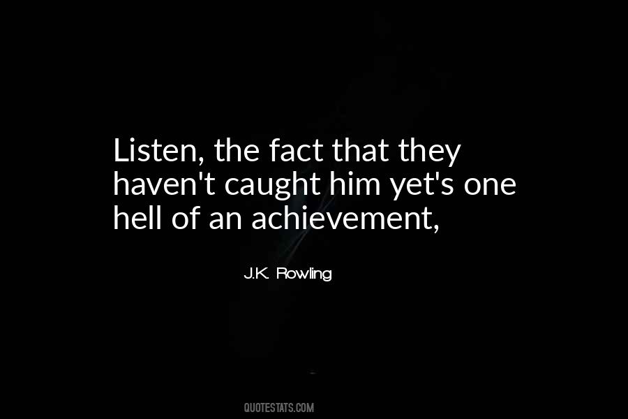 Quotes About An Achievement #922811