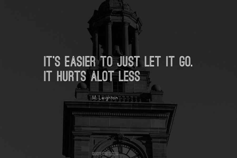 Just Let It Go Sayings #366053