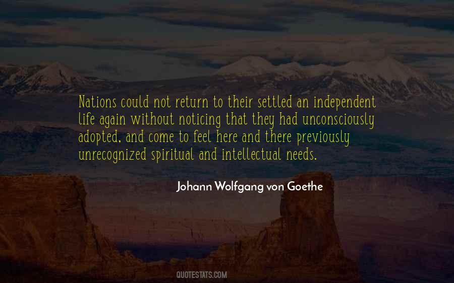 Johann Von Goethe Sayings #1485