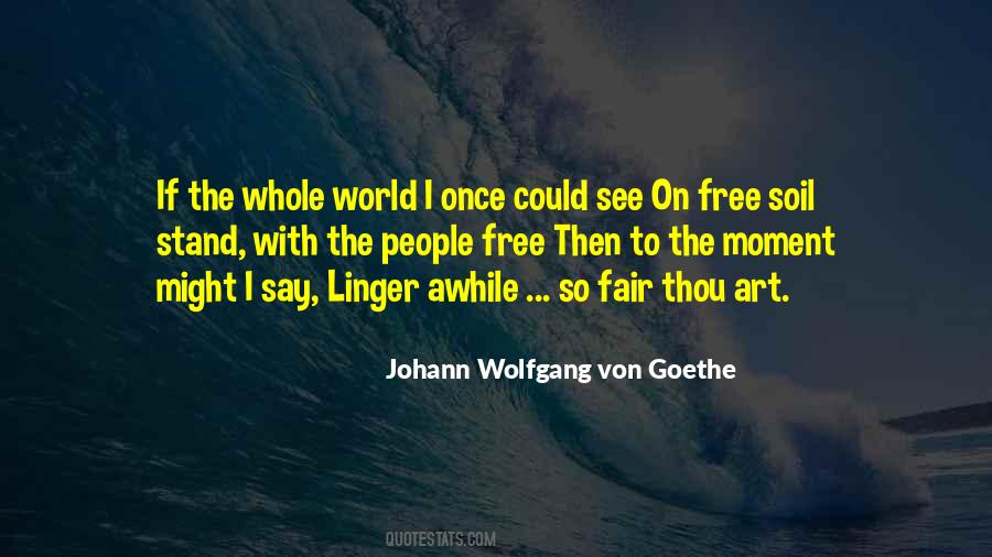 Johann Von Goethe Sayings #32317