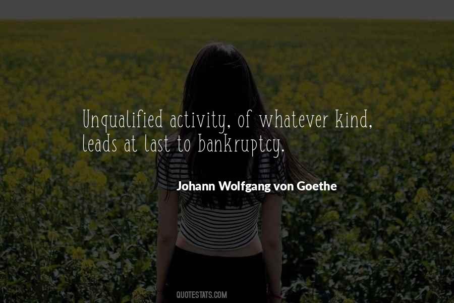 Johann Von Goethe Sayings #84660