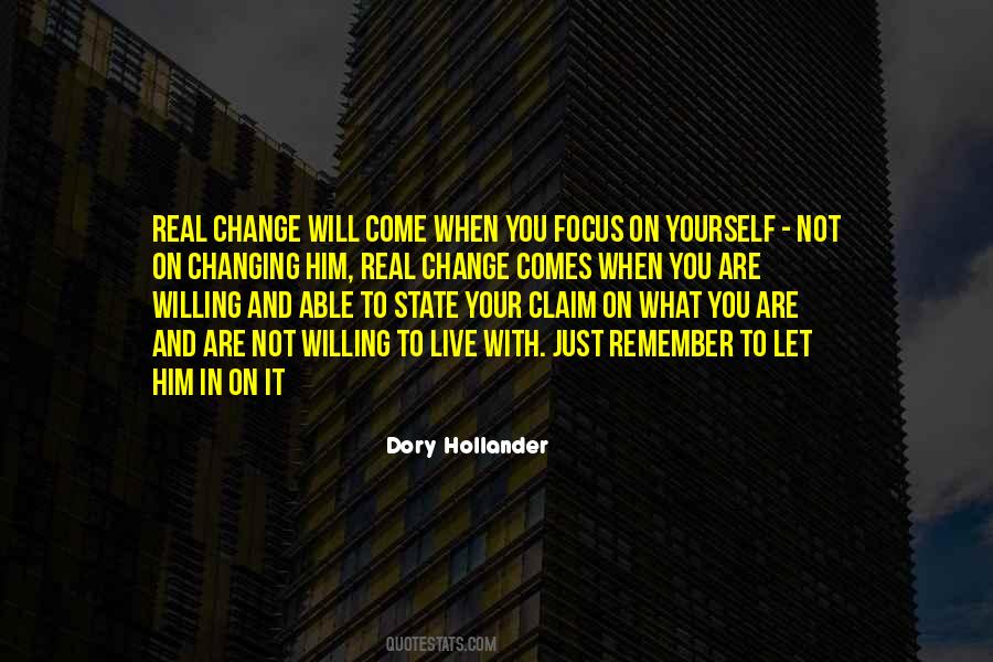 Quotes About Changing Yourself #1065736