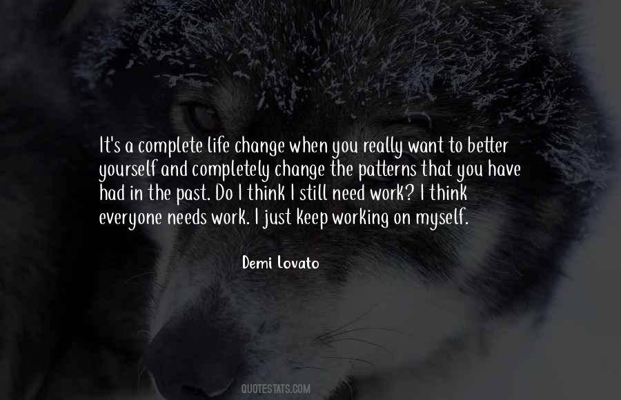 Quotes About Changing Yourself #1101007