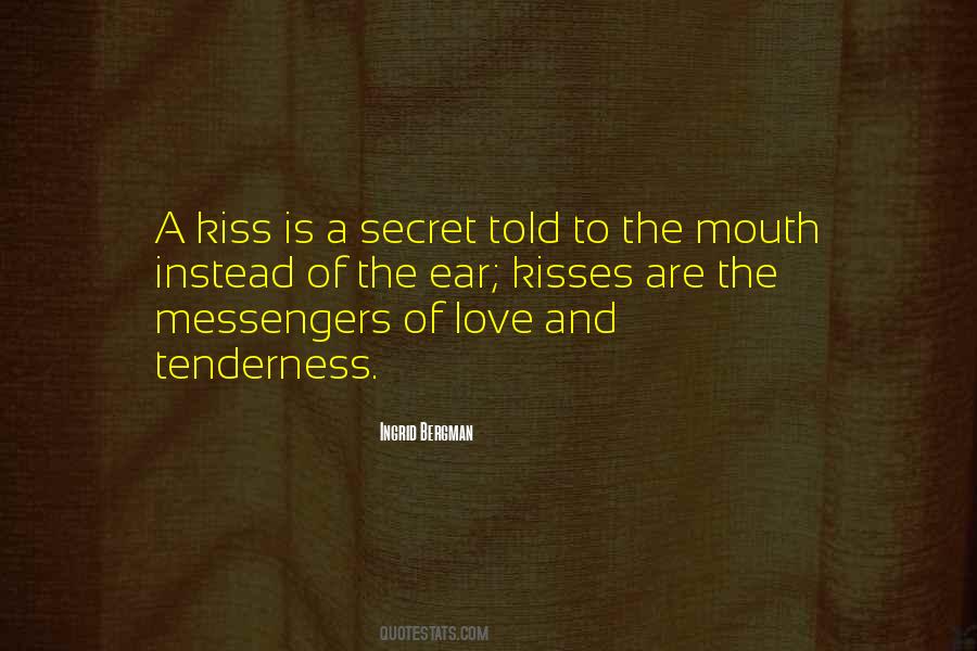 Love Kisses Sayings #62493