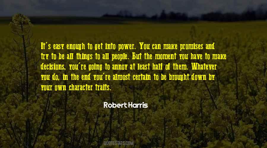 Quotes About Character Traits #1263217