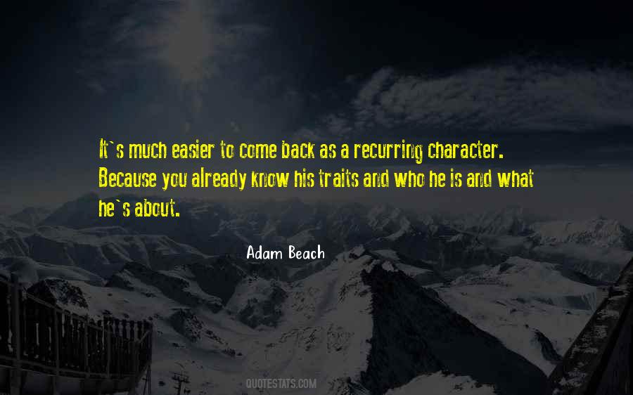 Quotes About Character Traits #350487