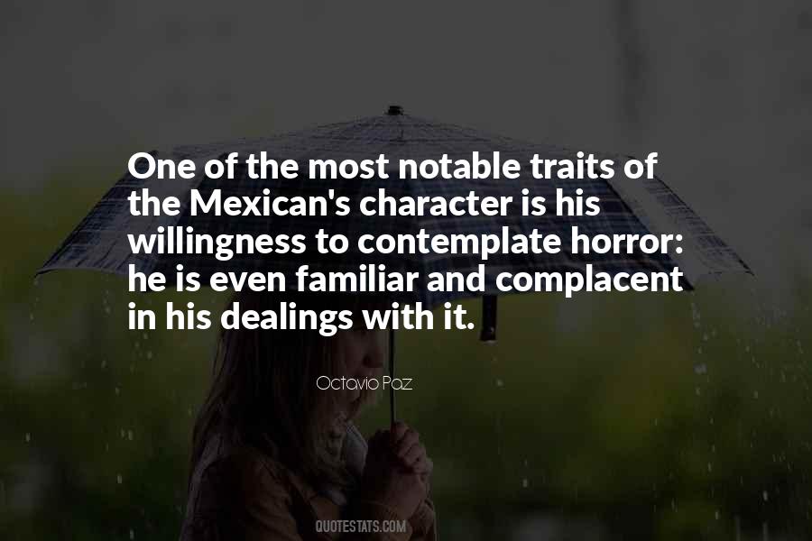 Quotes About Character Traits #694766