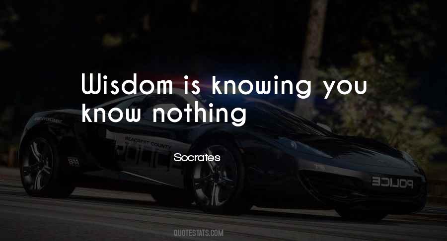 Knowing You Sayings #1795007