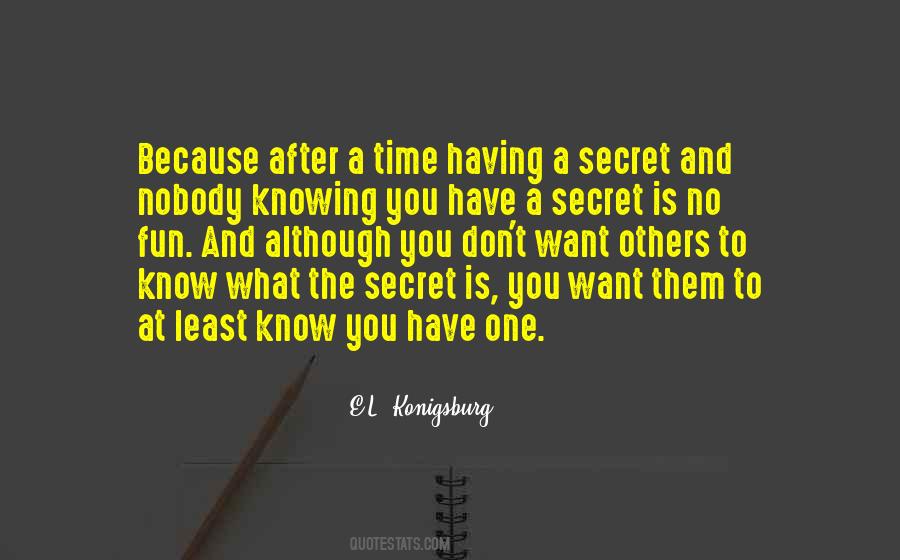 Knowing You Sayings #1865198