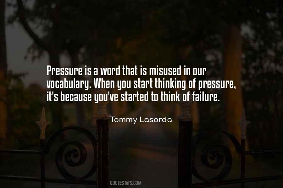 Tommy Lasorda Sayings #1335304