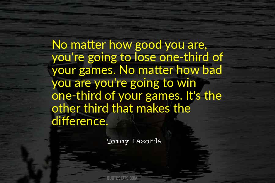 Tommy Lasorda Sayings #1451721