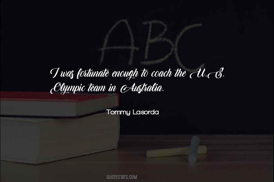 Tommy Lasorda Sayings #1458882