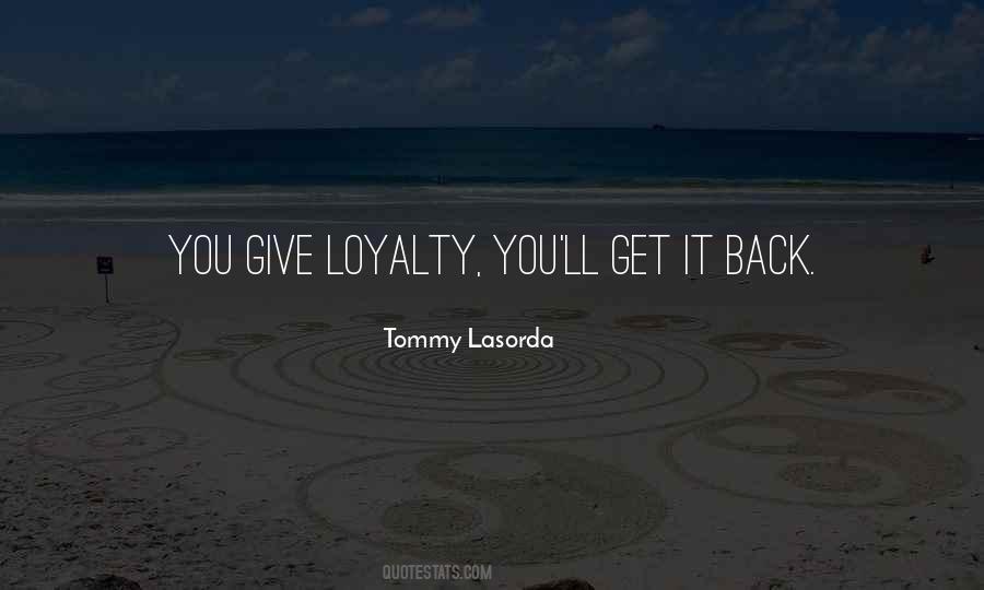 Tommy Lasorda Sayings #633460