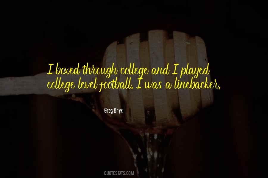 Linebacker Football Sayings #188155