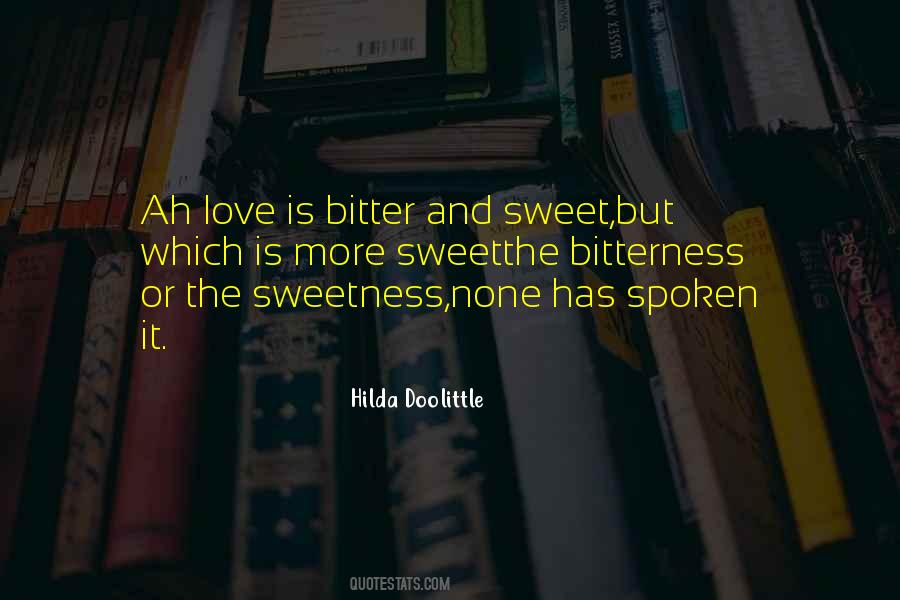 Love Is Sweet Sayings #454941