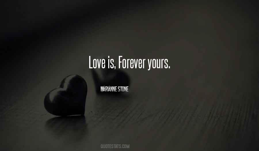 Love Is Forever Sayings #464231