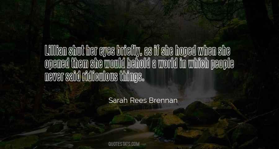 Quotes About Shut Eyes #33746