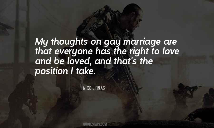 Quotes About Gay Marriage Love #1787635