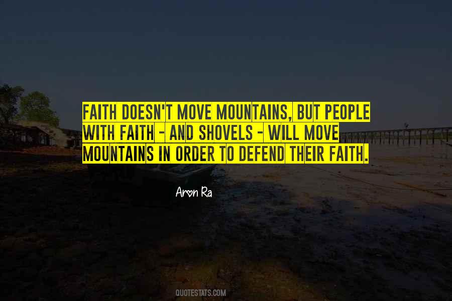 Move Mountains Sayings #1095403