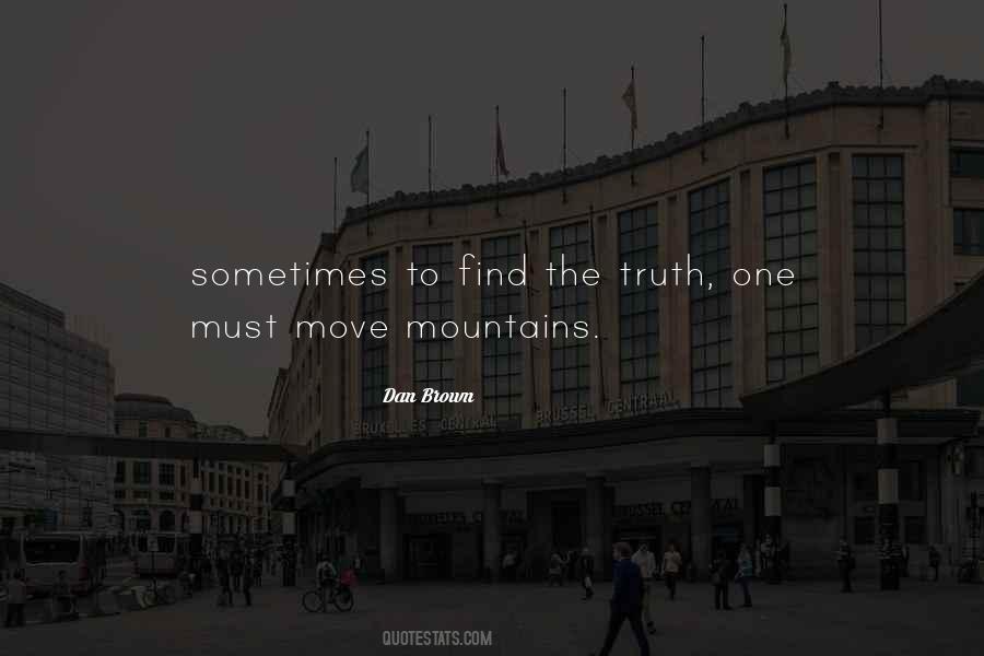 Move Mountains Sayings #389362