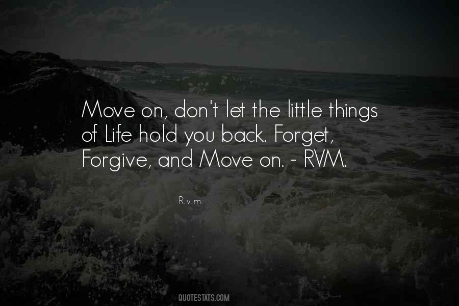 Forgive And Move On Sayings #1163948