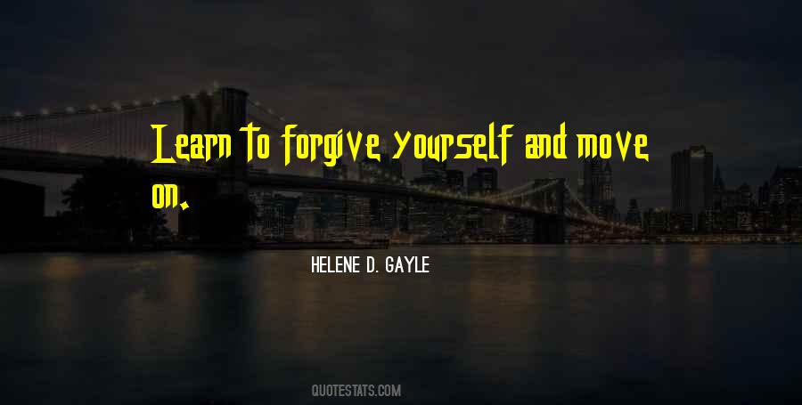 Forgive And Move On Sayings #1566587