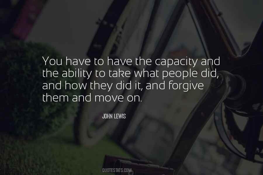 Forgive And Move On Sayings #514462