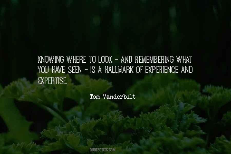 Quotes About Vanderbilt #221020